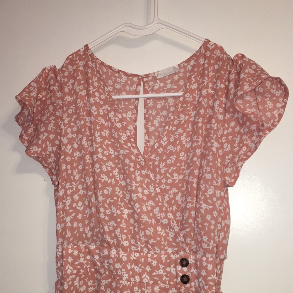 New pink dress flowy